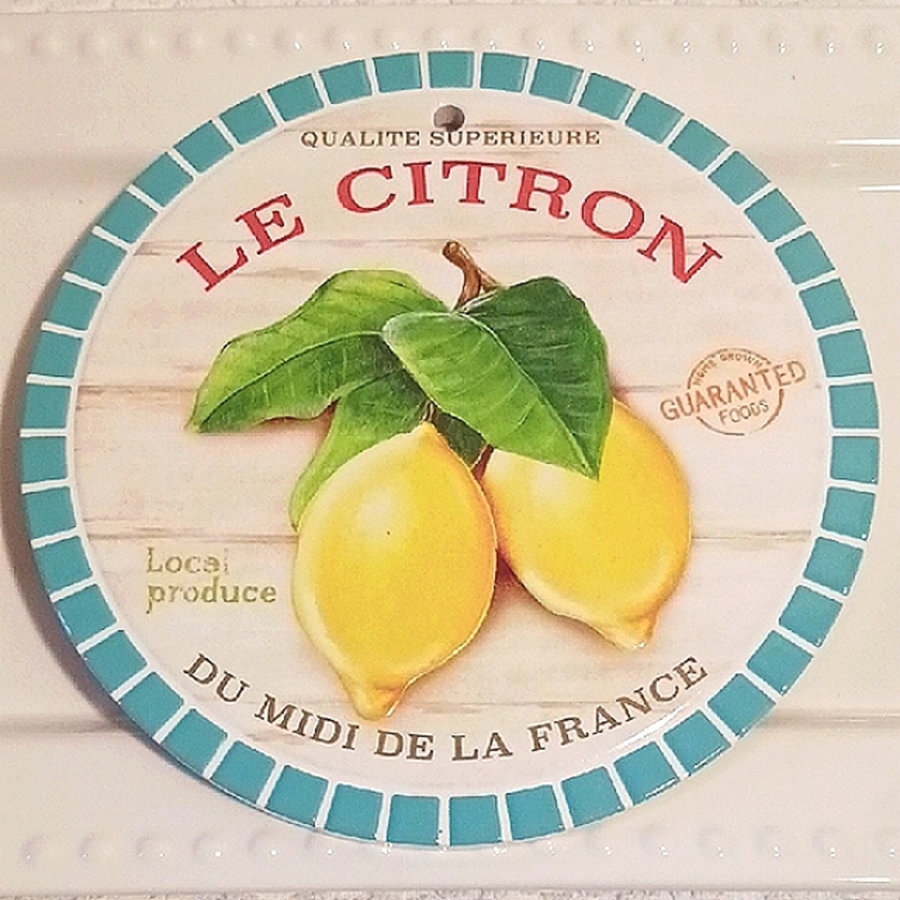 Gorgeous ⚜️Le Citron 🍋 Decorative Trivet